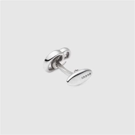 Gucci Boutons de manchette argent 925és Double G